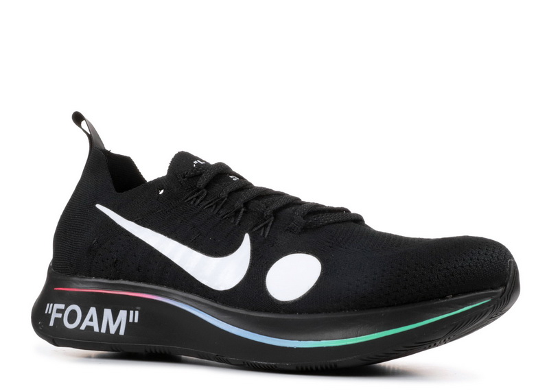 Authentic OFF-WHITE x Nike Zoom Fly Mercurial Black GS